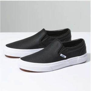 Vans Perf Leather Slip On
